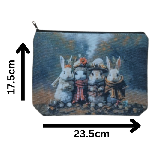Adorable Bunny Makeup Bag