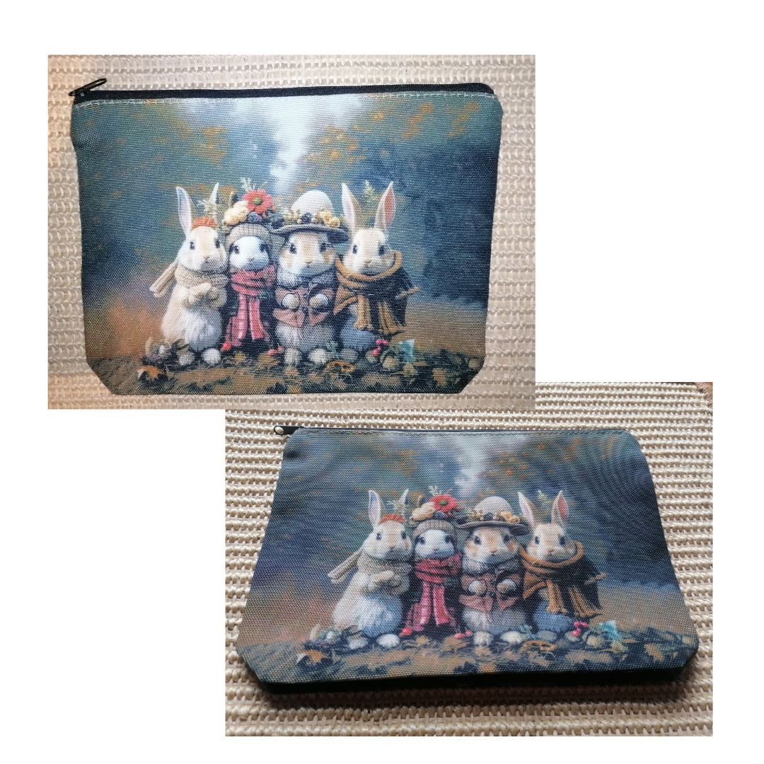 Adorable Bunny Makeup Bag