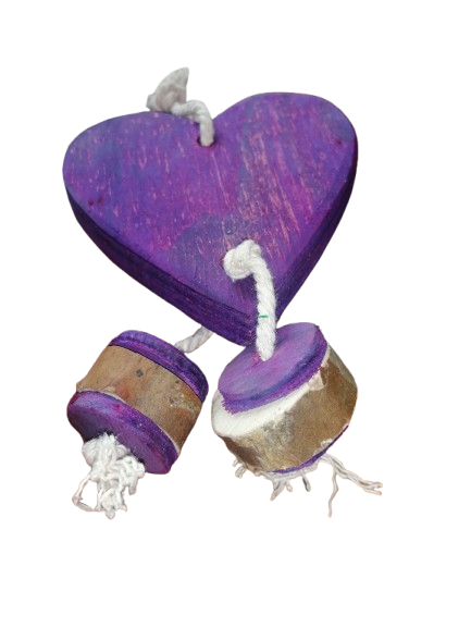 Heart Chew Toy