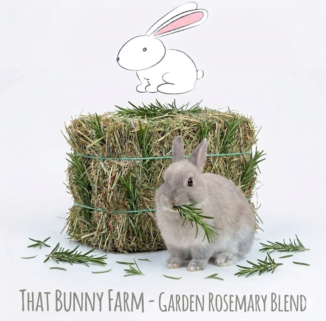 Premium Herbal Mini Hay Bales (250g)