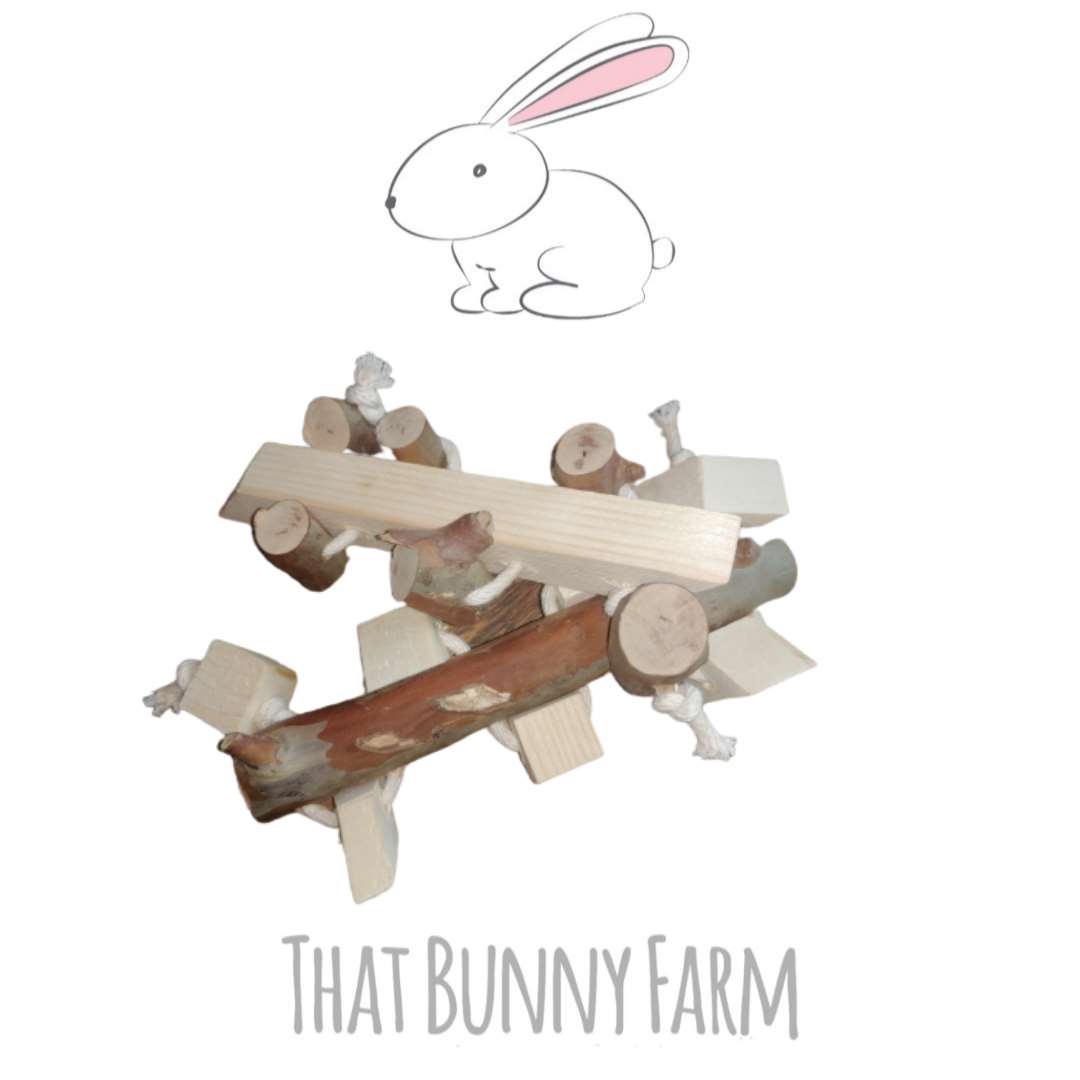 Natural Guava and Pine Chew Toy Pack