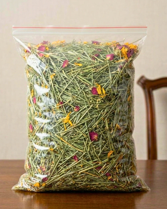 Special Edition Foraging Hay (700g) – Batch 01: Floral Delight