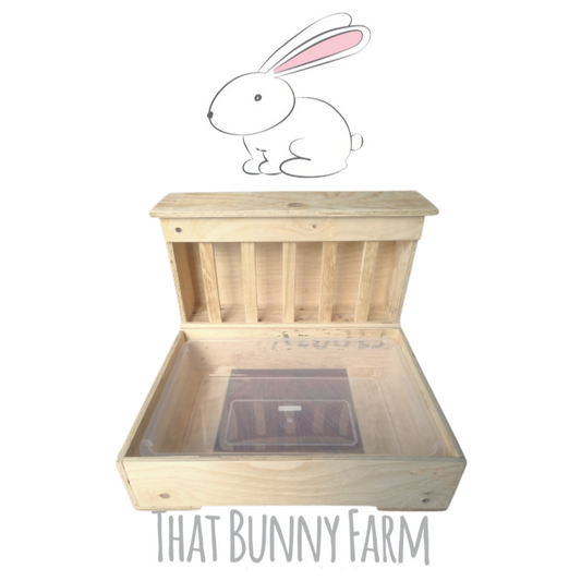 Hay Feeder and Litter Box