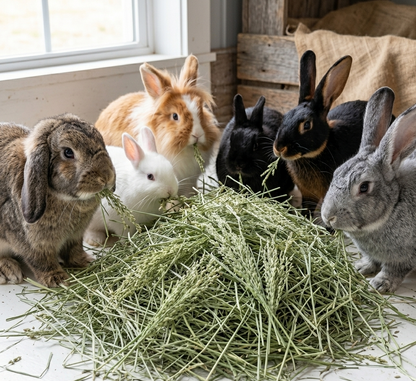 Premium Eragrostis Hay: The Foundation of a Happy Bunny