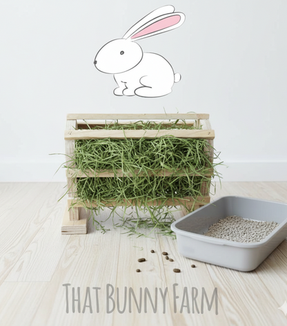 Essential Pine Hay Racks: The Vertical & The Cradle