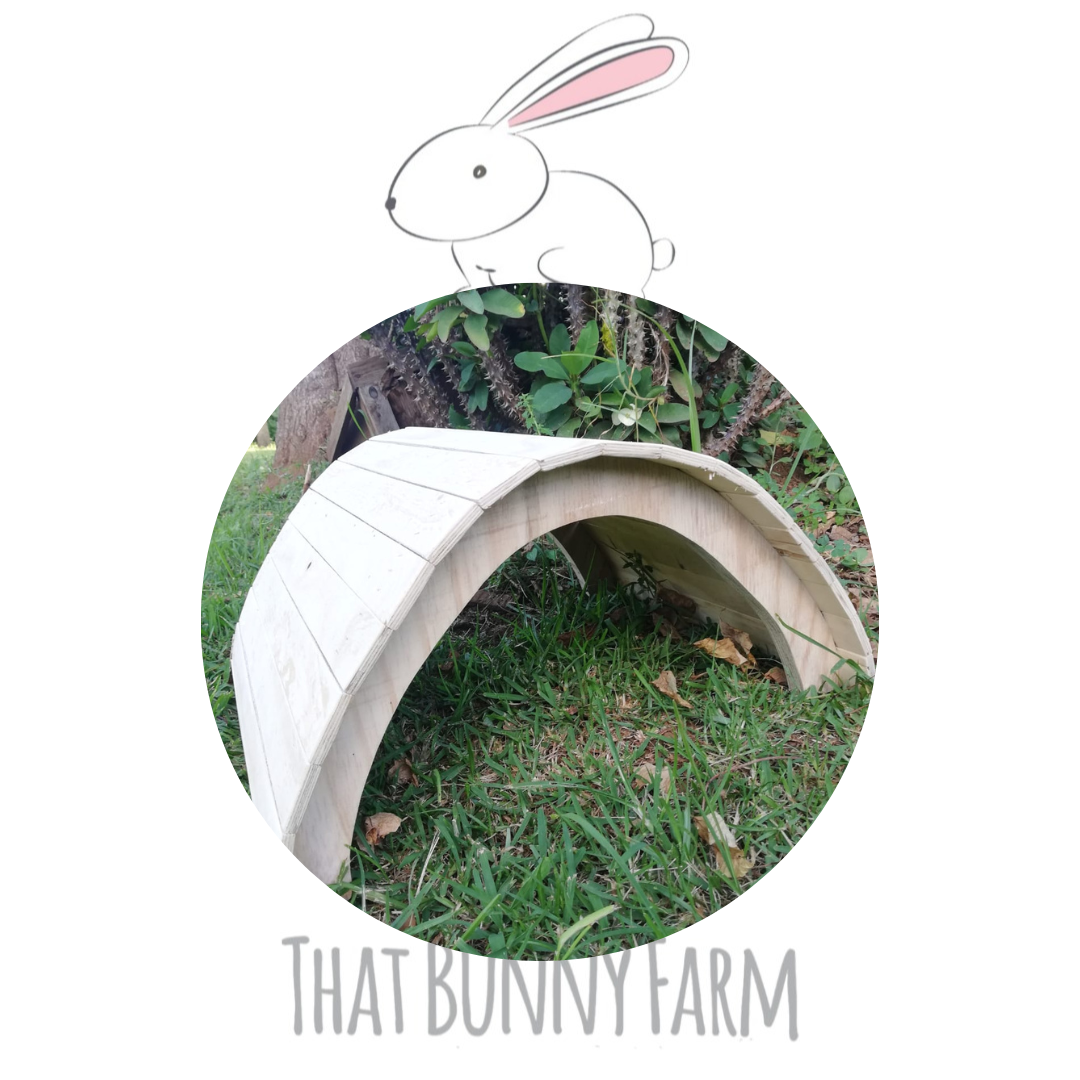 Wooden Tunnels That Bunny Farm